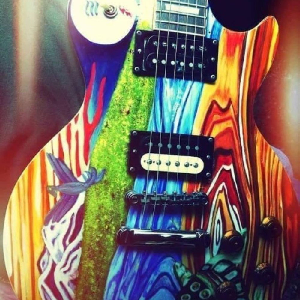 ☆ Meet the Seller ☆ Guitar Art by Sunset Gypsy ☆